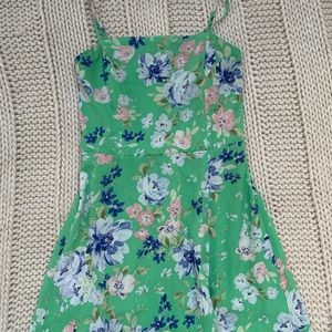 BCBG Midi Dress - Green Floral - Size 2 - NWT!